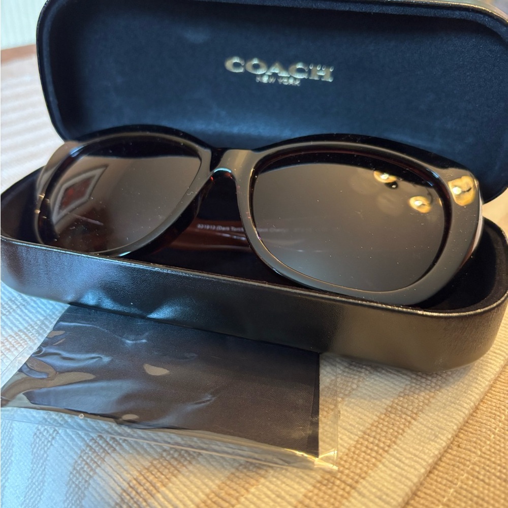 Coach sunglasses, worn once